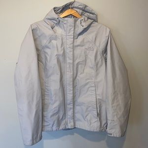 The North Face: Ladies Short Rain Jacket with Hood